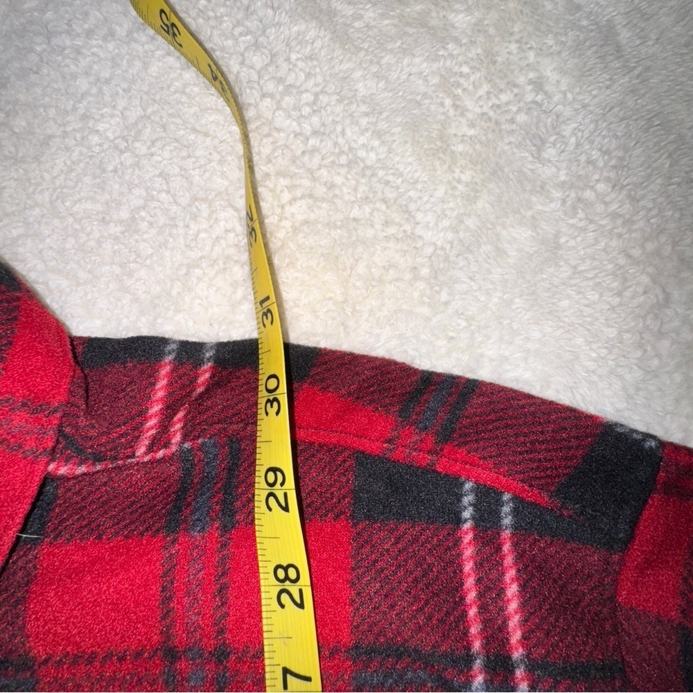 Wrangler Red and Black Plaid Men's Shirt Size XL - Picture 4 of 5